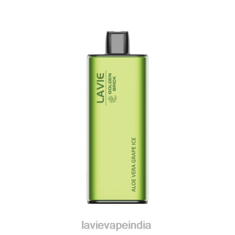 LAVIE Vape Price - LAVIE GOLDEN BRICK 10000 Puffs Aloe Vera Grape Ice 40P8451
