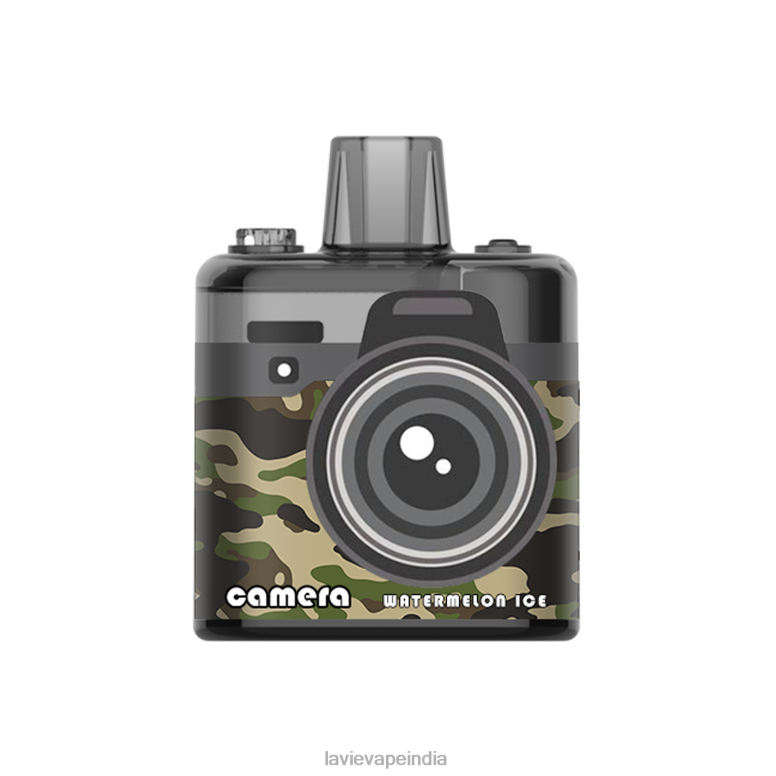 LAVIE Vape India - LAVIE Camera 8000 Puffs Watermelon Ice 40P84173