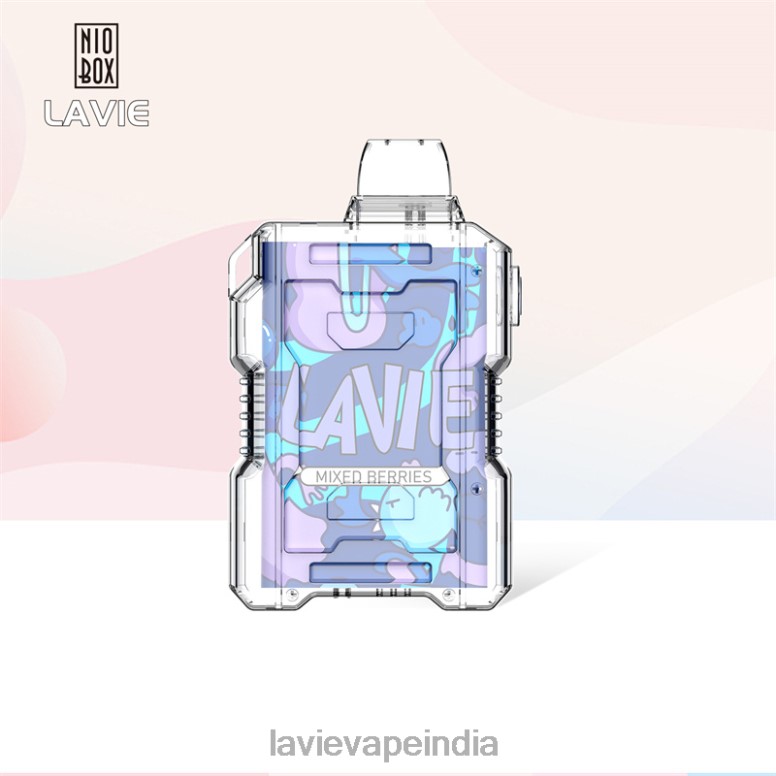 LAVIE Vape India - LAVIE NIO BOX 9000 Puffs Mixed Berries 40P84197