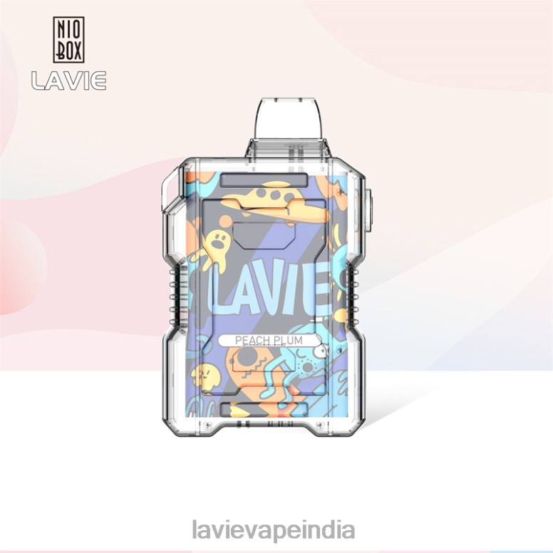 LAVIE Vape Review - LAVIE NIO BOX 9000 Puffs Peach Plum 40P84198